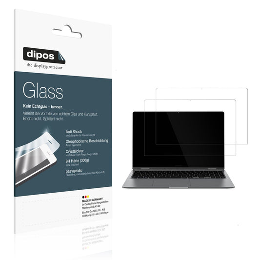 2x Screen Protector for Samsung Galaxy Book4 Edge 15.6 Zoll Flexible Glass 9H