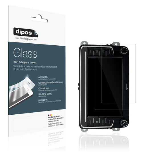 2x Screen Protector for Dynavin MMI-7587A v7 Flexible Glass 9H dipos