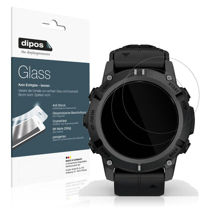 2x Screen Protector for Garmin Descent G2 Flexible Glass 9H dipos