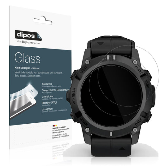 2x Screen Protector for Garmin Descent G2 Flexible Glass 9H dipos