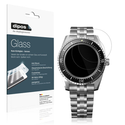 2x Screen Protector for Seiko Prospex Ladies Marine Sports Flexible Glass 9H