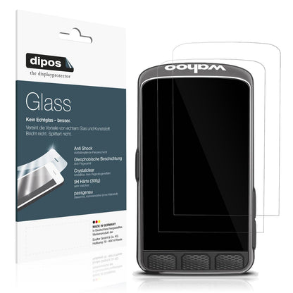 2x Screen Protector for Wahoo Elemnt ACE Flexible Glass 9H dipos