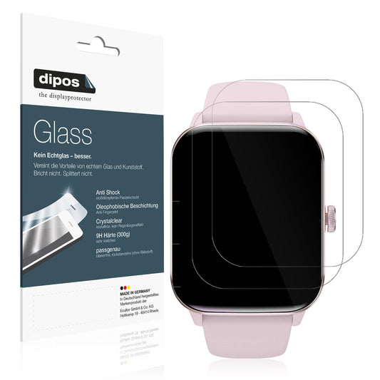 2x Screen Protector for Zaisia QS30 1.85 Zoll Flexible Glass 9H dipos