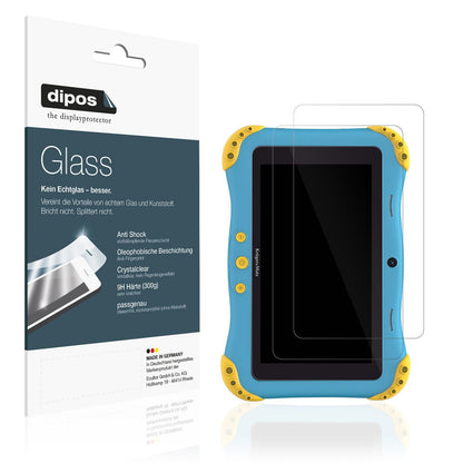2x Screen Protector for Kruger Matz Fun 708 Flexible Glass 9H dipos