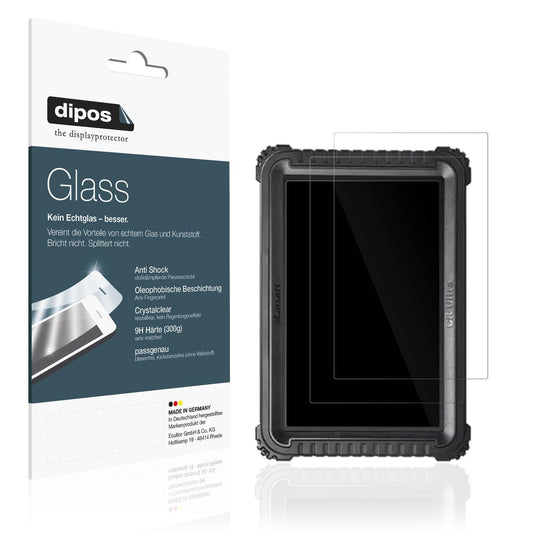 2x Screen Protector for iCarSoft CR Ultra Flexible Glass 9H dipos