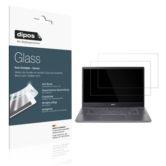 2x Screen Protector for Acer Chromebook Plus 515 Flexible Glass 9H dipos