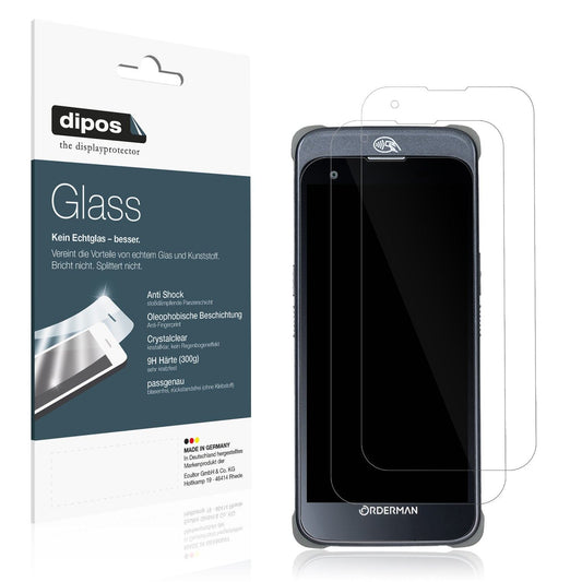 2x Screen Protector for Orderman 10 Flexible Glass 9H dipos