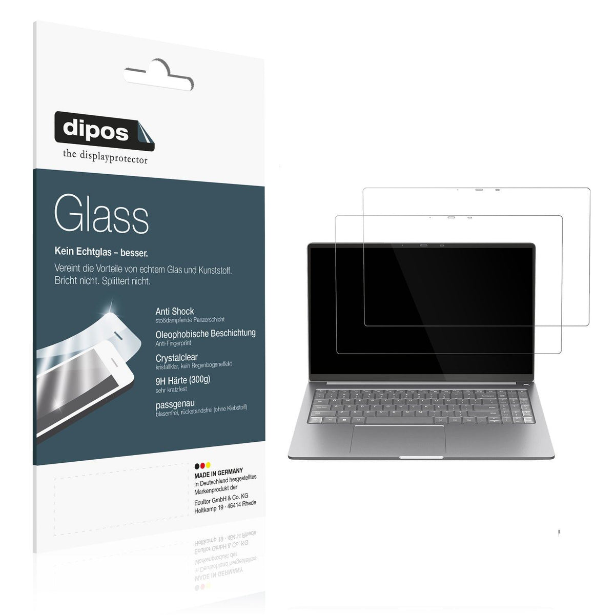 2x Screen Protector for N-One NBook HX Flexible Glass 9H dipos