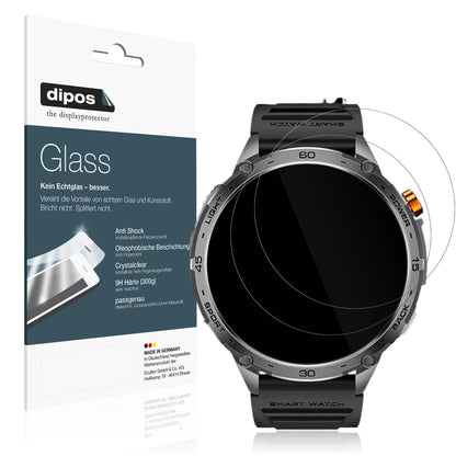 2x Screen Protector for LIGE TX2-A 1.75 Zoll Flexible Glass 9H dipos
