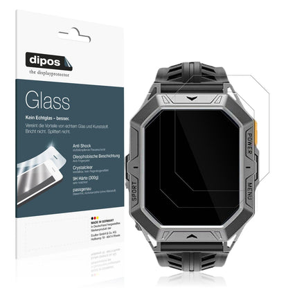 2x Screen Protector for HIRREO TX1 2.13 Zoll Flexible Glass 9H dipos