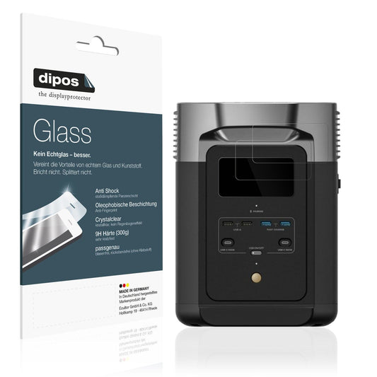 2x Screen Protector for EF Ecoflow Delta 2 Flexible Glass 9H dipos