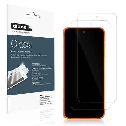 2x Screen Protector for Fossibot F112 Pro Flexible Glass 9H dipos