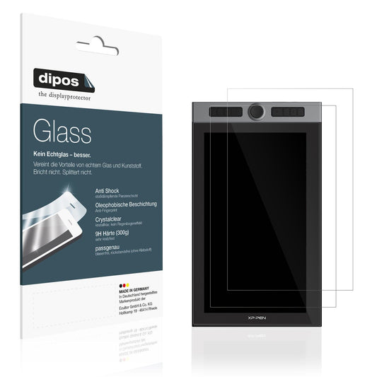 2x Screen Protector for XP-Pen Artist Pro 16 1. Gen Flexible Glass 9H dipos