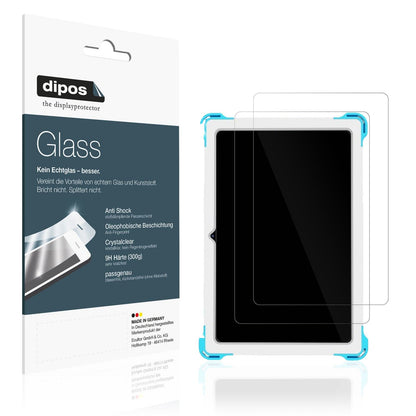 2x Screen Protector for Contixo K102 10 Zoll Kinder Tab Flexible Glass 9H dipos