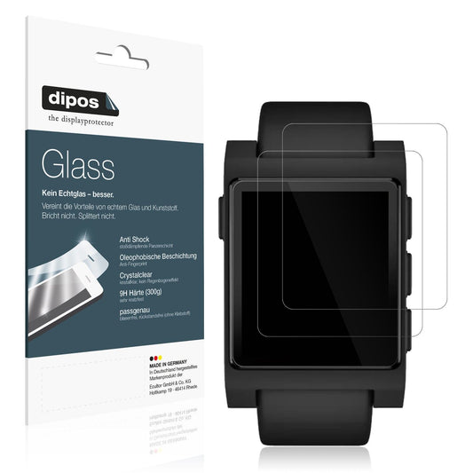 2x Screen Protector for Pebble Core 2 Duo Flexible Glass 9H dipos