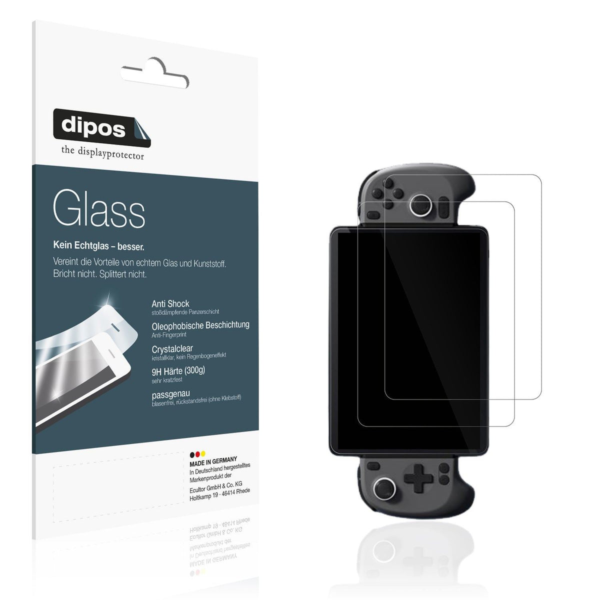 2x Screen Protector for AYANEO Gaming Pad 8.3 Zoll Flexible Glass 9H dipos