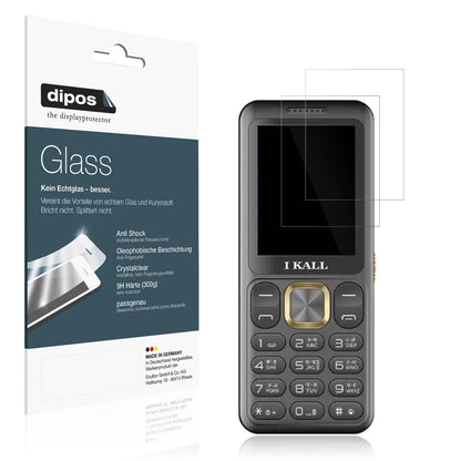 2x Screen Protector for I Kall I5 Flexible Glass 9H dipos