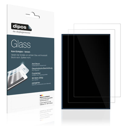 2x Screen Protector for AlphaTheta OMNIS-Duo Jog Flexible Glass 9H dipos