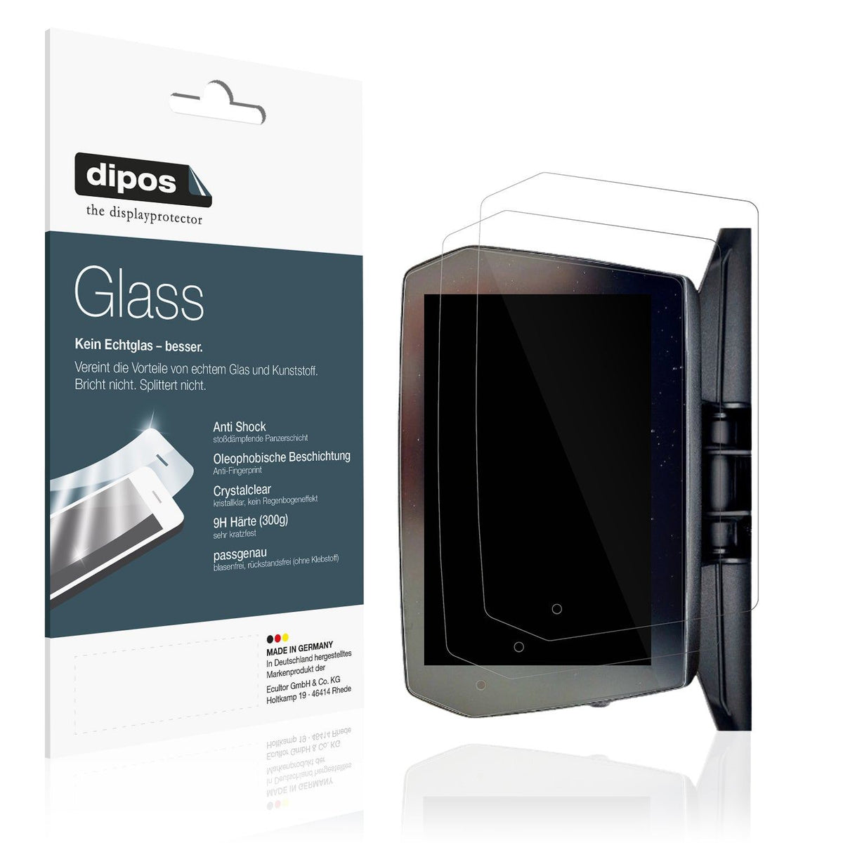 2x Screen Protector for Voge SR4 Max Flexible Glass 9H dipos