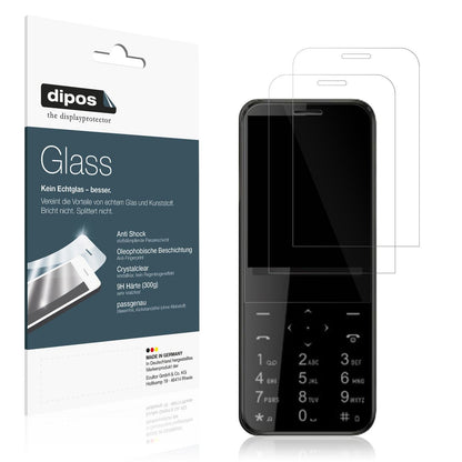 2x Screen Protector for I Kall I1 Pro 4G Flexible Glass 9H dipos