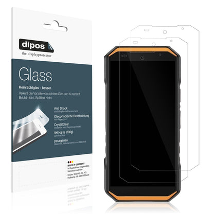 2x Screen Protector for Ulefone Armor X32 Pro Flexible Glass 9H dipos