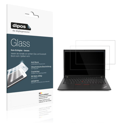 2x Screen Protector for Lenovo ThinkPad T480s Flexible Glass 9H dipos