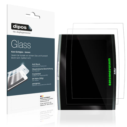 2x Screen Protector for Farmnavigator G7 Ezy Flexible Glass 9H dipos