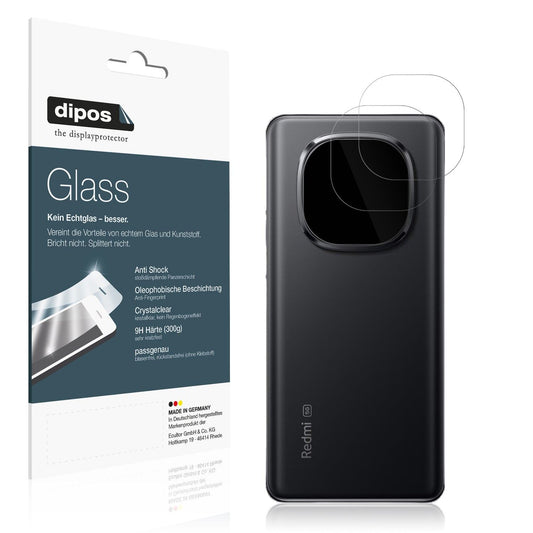 2x Screen Protector for Xiaomi Redmi Note 14 Pro+ 5G Camera Flexible Glass 9H