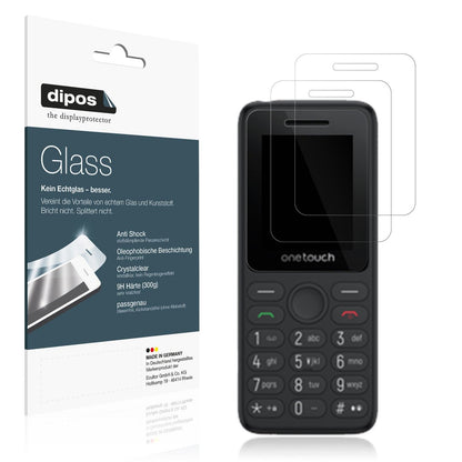 2x Screen Protector for TCL OneTouch 5041 Flexible Glass 9H dipos