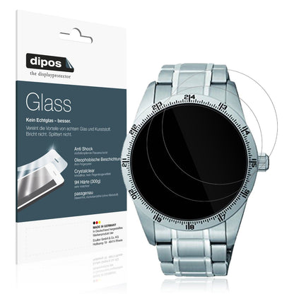 2x Screen Protector for Seiko 5 Sports SRP513K1 Flexible Glass 9H dipos