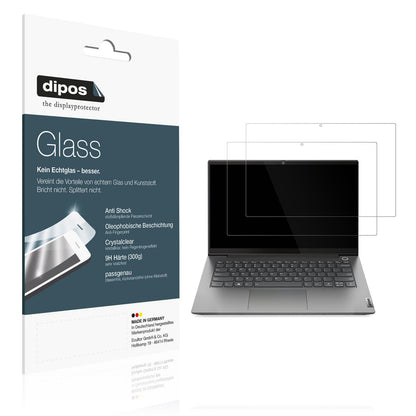 2x Screen Protector for Lenovo ThinkBook 14 Gen 4 Plus Flexible Glass 9H dipos