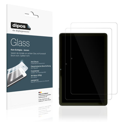 2x Screen Protector for Vale Tablet V10A Flexible Glass 9H dipos