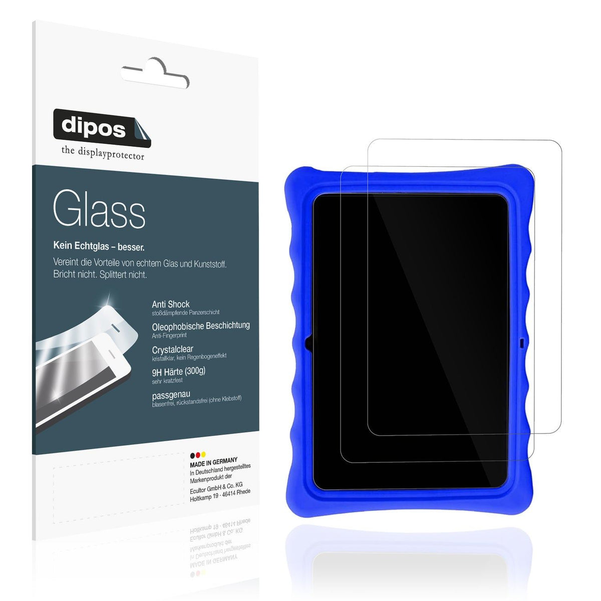 2x Screen Protector for SaveFamily Evolution Kids Tablet Flexible Glass 9H dipos