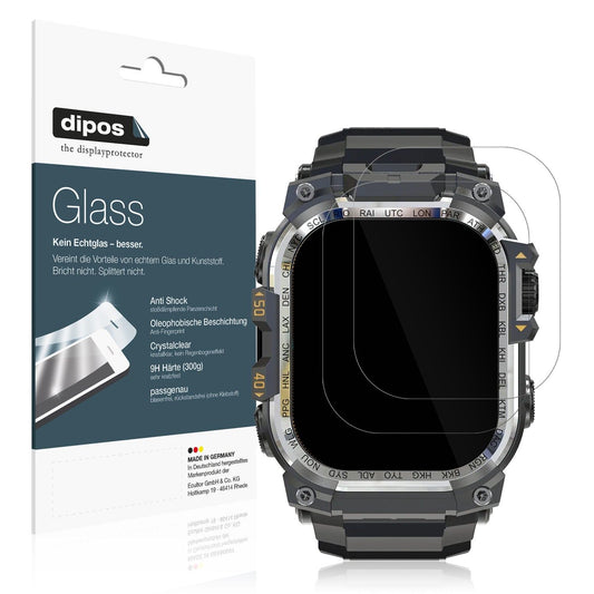 2x Screen Protector for Rollme Hero X Flexible Glass 9H dipos