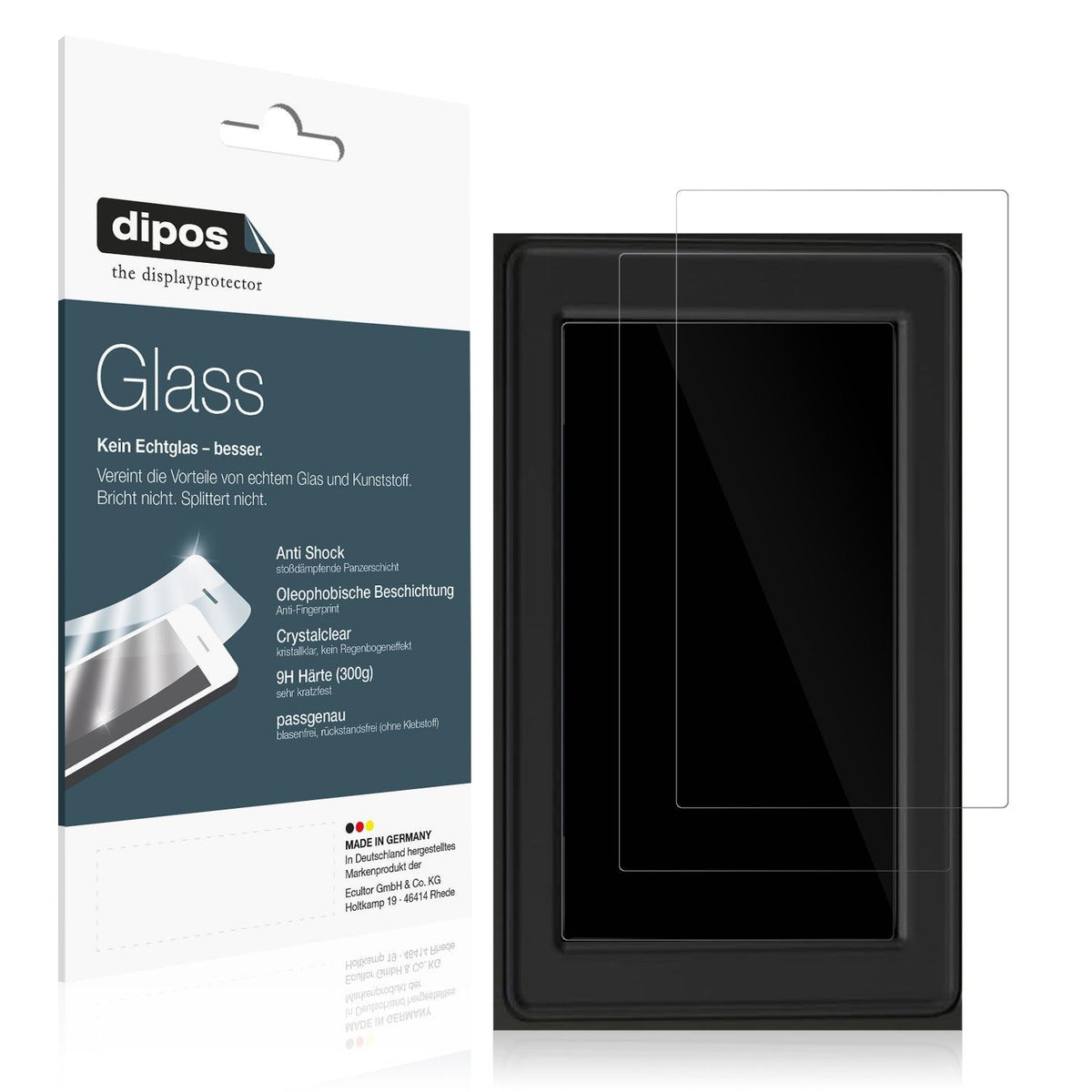2x Screen Protector for Canon PIXMA TS8750 Flexible Glass 9H dipos