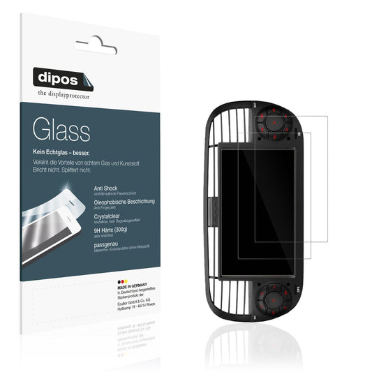 2x Screen Protector for Xtrons IA7250FLBS Flexible Glass 9H dipos