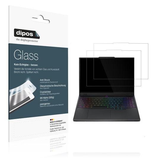 2x Screen Protector for Lenovo Legion 5 15IRX10 Flexible Glass 9H dipos