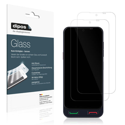 2x Screen Protector for SPC Zeus 2 Pro Flexible Glass 9H dipos