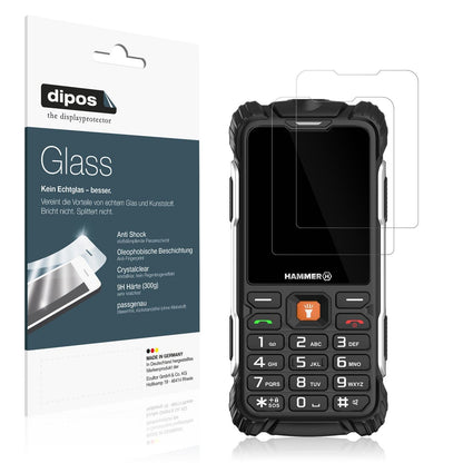 2x Screen Protector for Hammer H Forge Flexible Glass 9H dipos