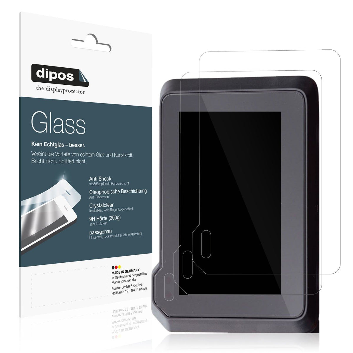 2x Screen Protector for KTM 990 Duke 2024 Flexible Glass 9H dipos