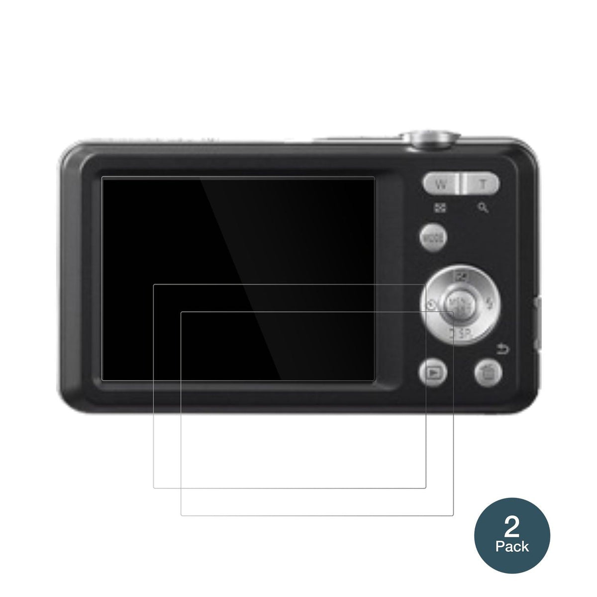 2x Screen Protector for Panasonic Lumix DMC-FS28 Flexible Glass 9H dipos