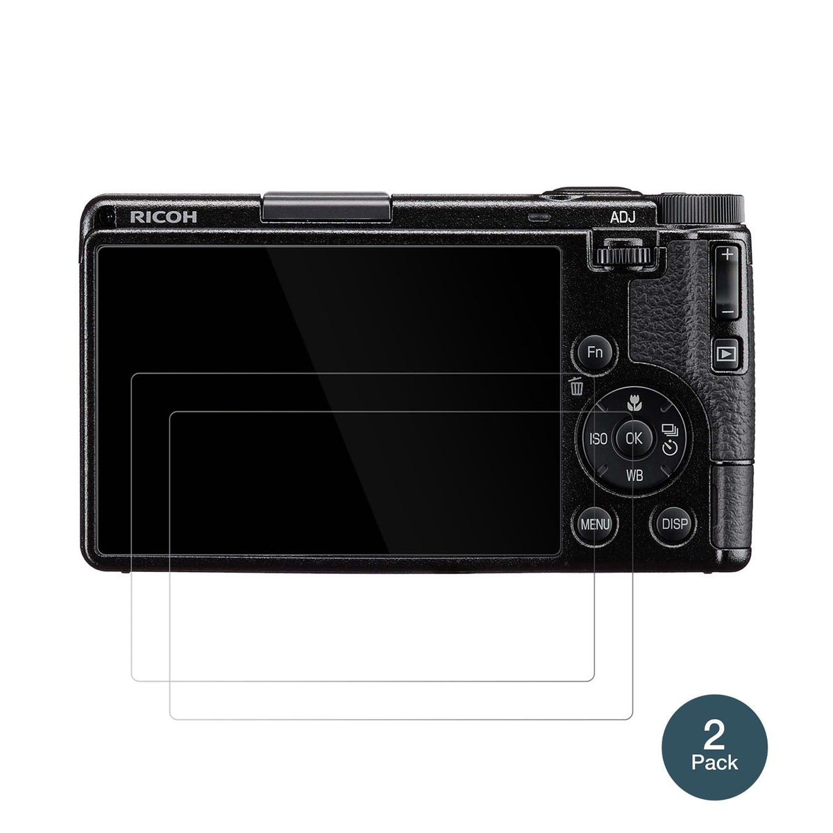 2x Screen Protector for Ricoh GR IV Flexible Glass 9H dipos