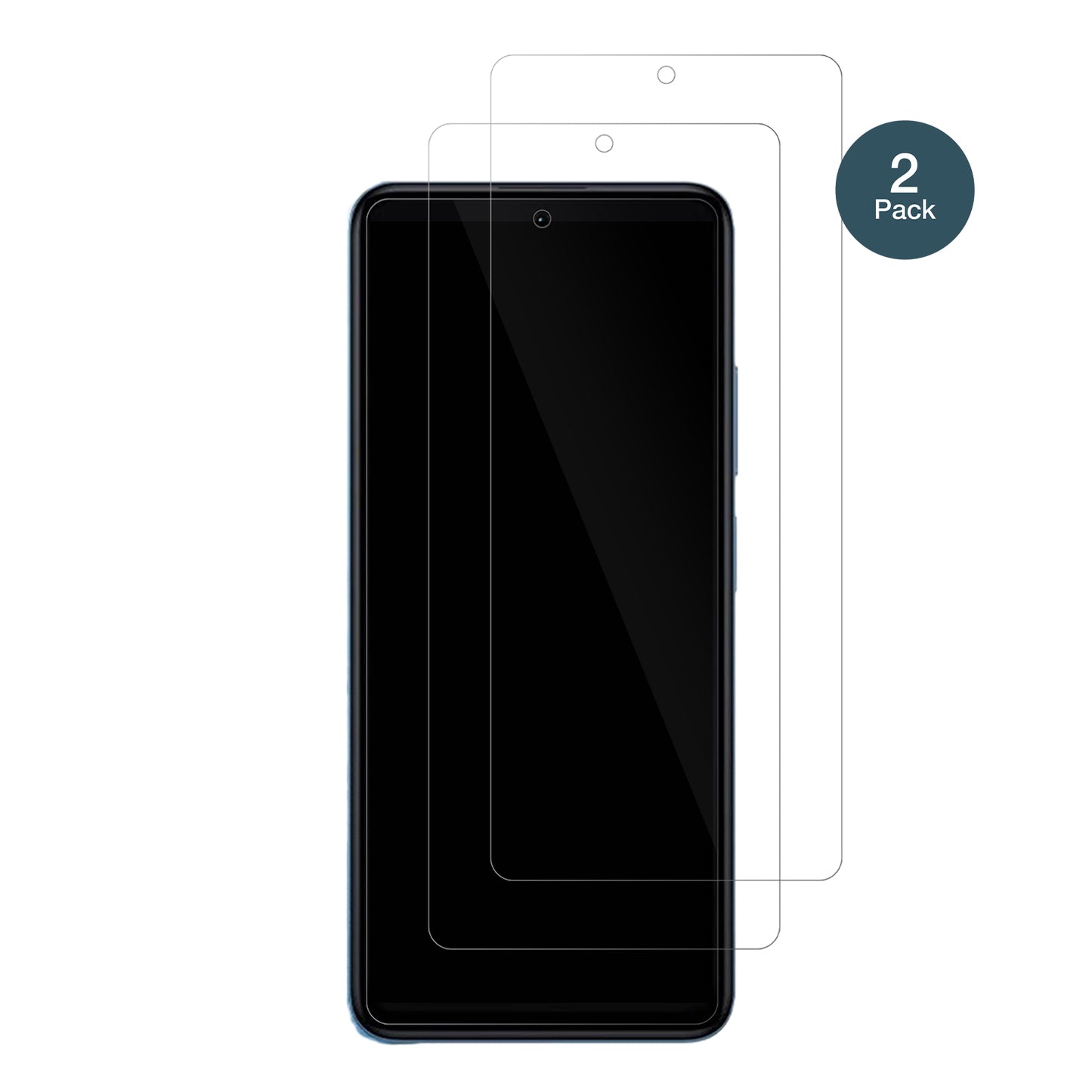 XiaomiRedmi Note 11T Pro Plus mit aufgebrachter dipos Flex Schutzfolie, glasklare Darstellung ohne Einschränkungen