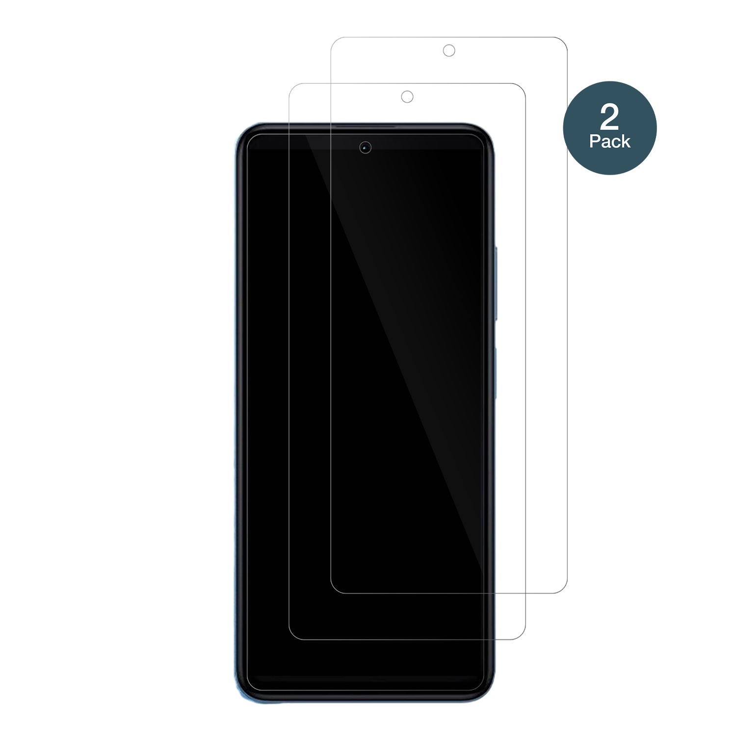 XiaomiRedmi Note 11T Pro Plus mit aufgebrachter dipos Flex Schutzfolie, glasklare Darstellung ohne Einschränkungen
