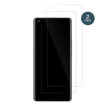 VIVOX50 Pro Plus mit aufgebrachter dipos Flex Schutzfolie, glasklare Darstellung ohne Einschränkungen