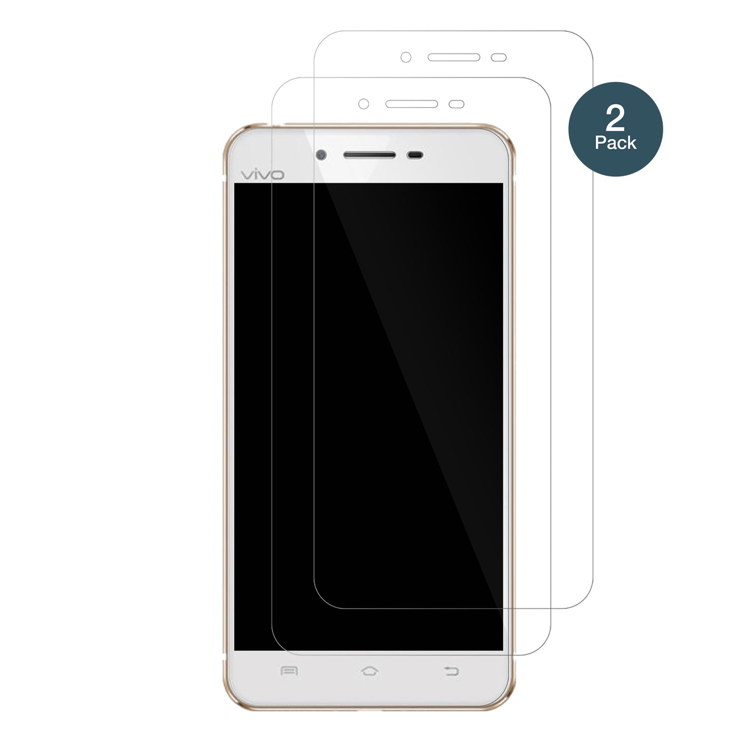2x 9H Schutzfolie für Vivo X6A Panzerfolie