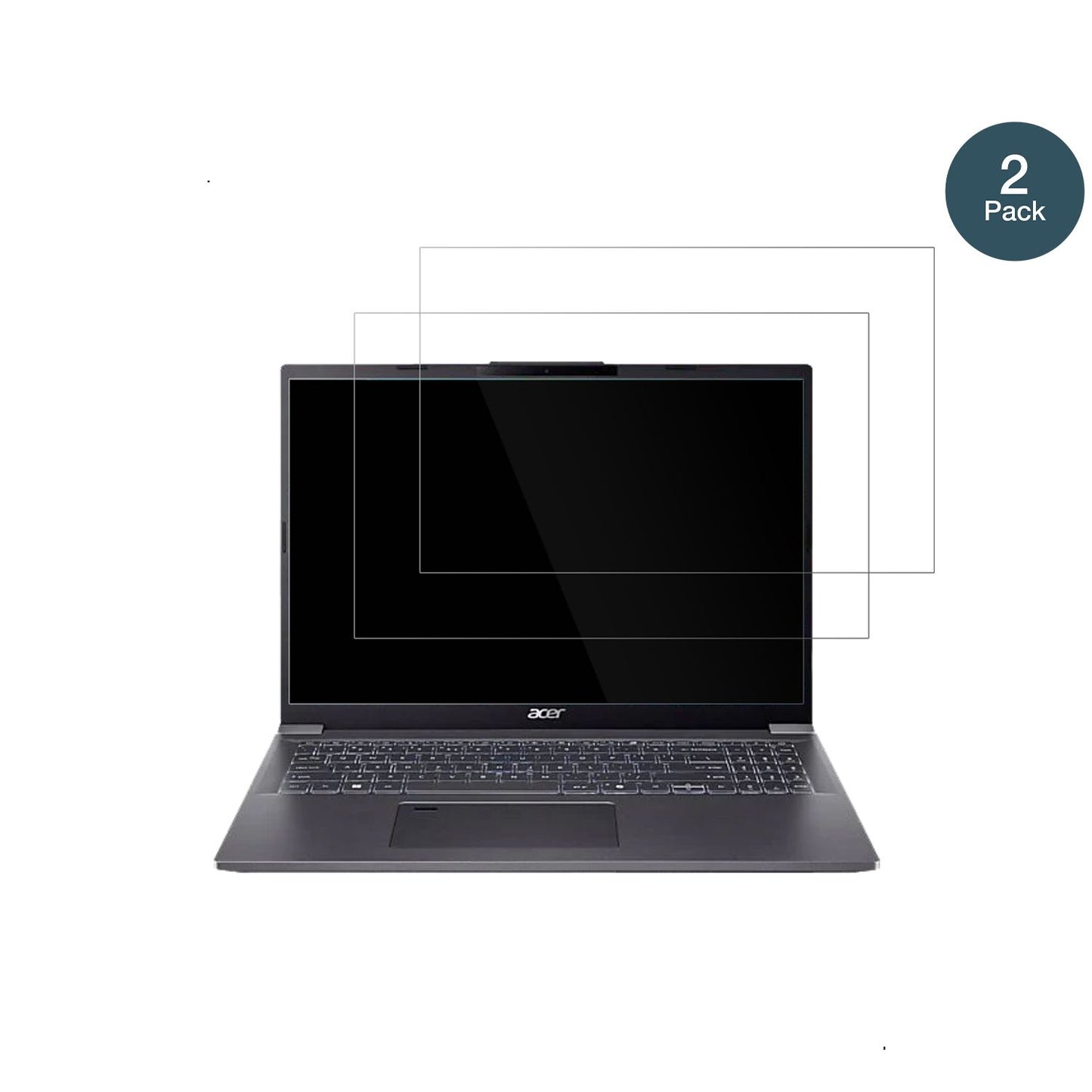 2x Screen Protector for Acer Aspire 16 A16-71M Flexible Glass 9H dipos