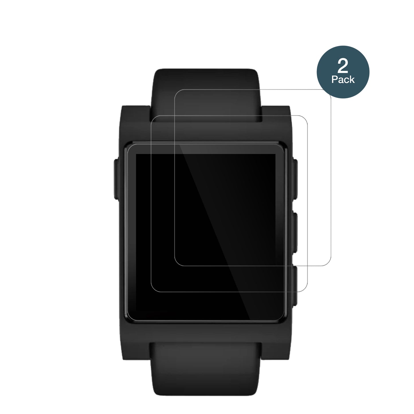 2x 9H Schutzfolie für Pebble Core Time 2 Panzerfolie