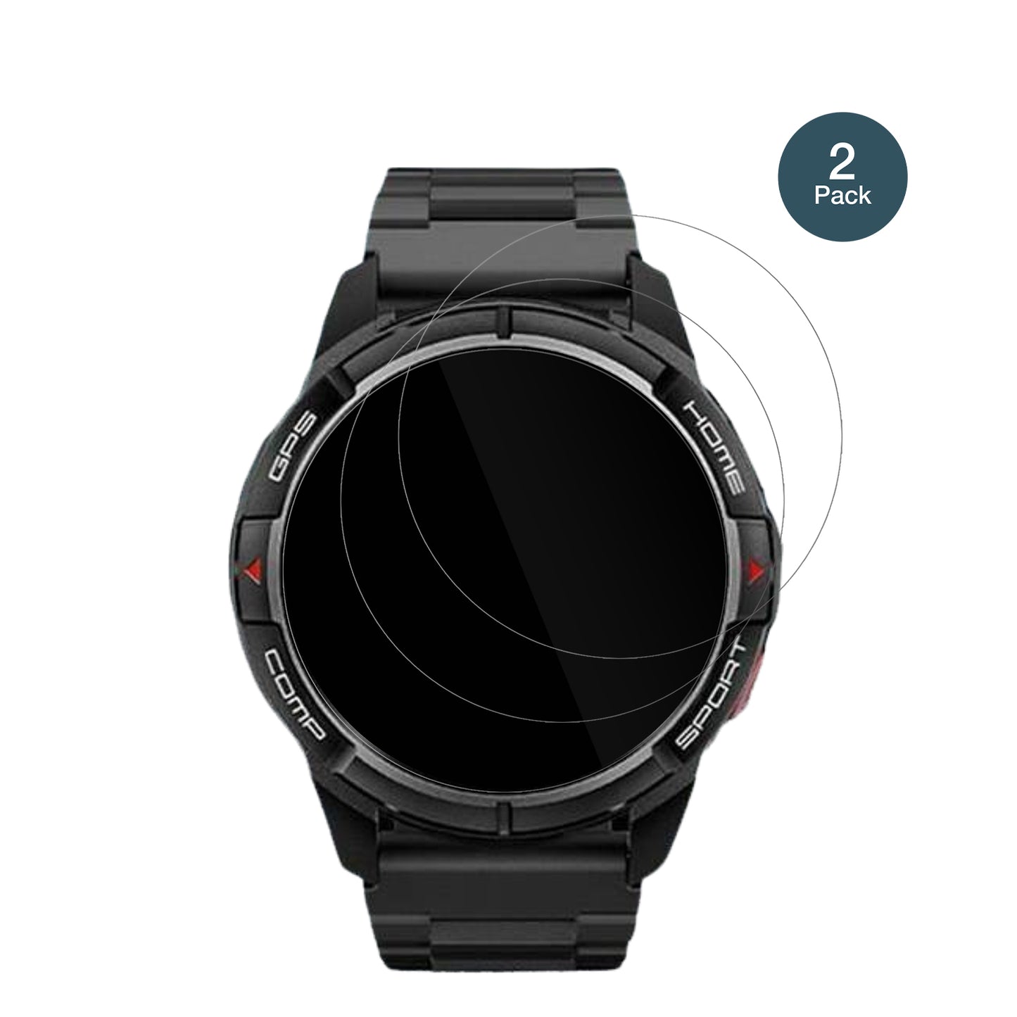 2x 9H Schutzfolie für Xiaomi Mibro GS Active Panzerfolie