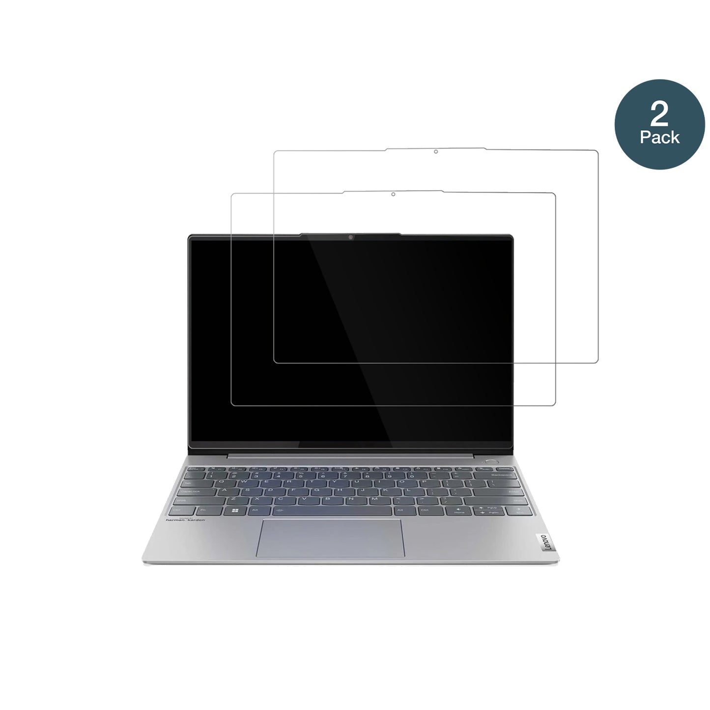 2x 9H Schutzfolie für Lenovo ThinkBook 13x Gen 2 13.3 Zoll Panzerfolie
